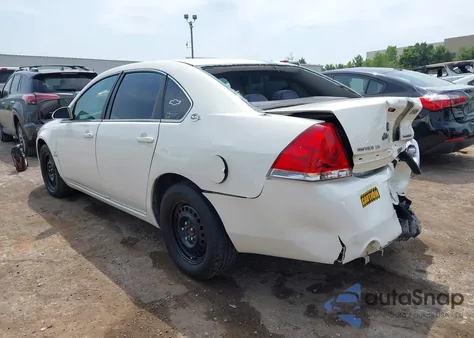 2008 Chevrolet Impala Ls z USA, uszkodzony, nr VIN 2G1WB58K581262855